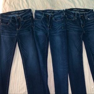 3 American eagle jeans ! ( bundle )